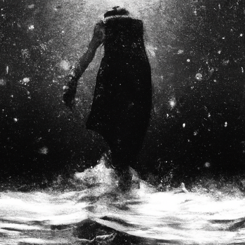 Album cover for descending by mergeUnmerge, released on STNWLDR